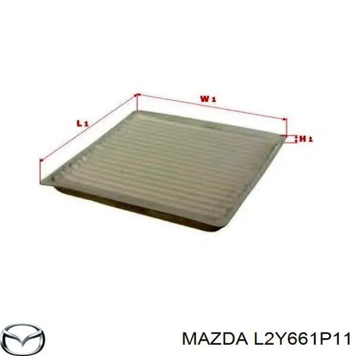 Купить LF2461P11 Mazda Фильтр салона угольный