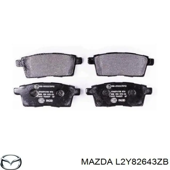 L2Y82643ZB Mazda 