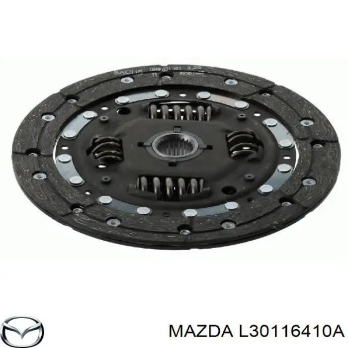 Лепестковая корзина сцепления Mazda L30116410A цена, от 52.58 USD