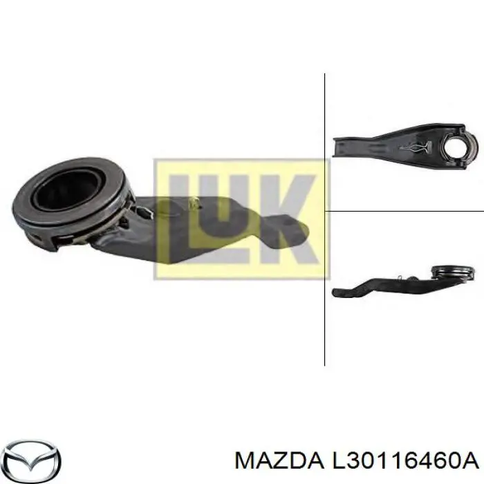Диск сцепления L30116460A Mazda