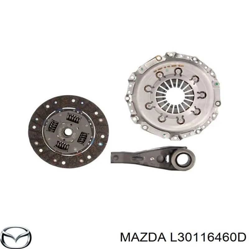 L30116460D Mazda диск сцепления