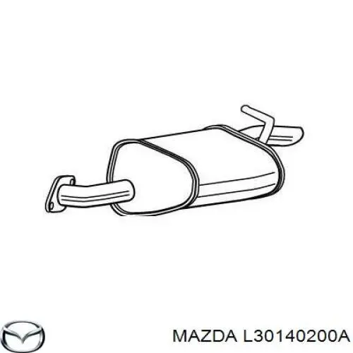 L30140200A Mazda 