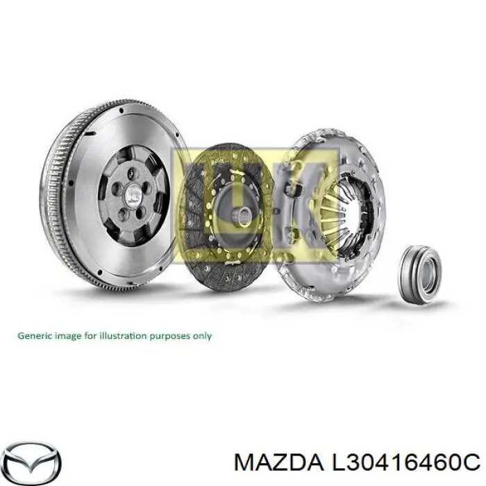 Диск сцепления на Mazda 6 MPS 
