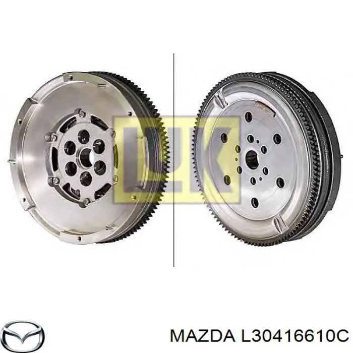 Маховик двигателя Mazda L30416610C