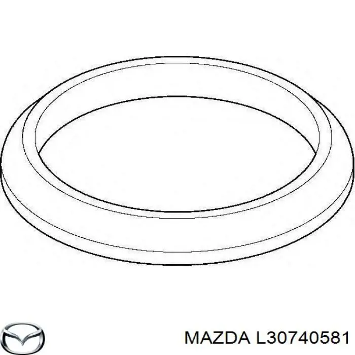 L307-40-581 Mazda прокладка приемной трубы глушителя