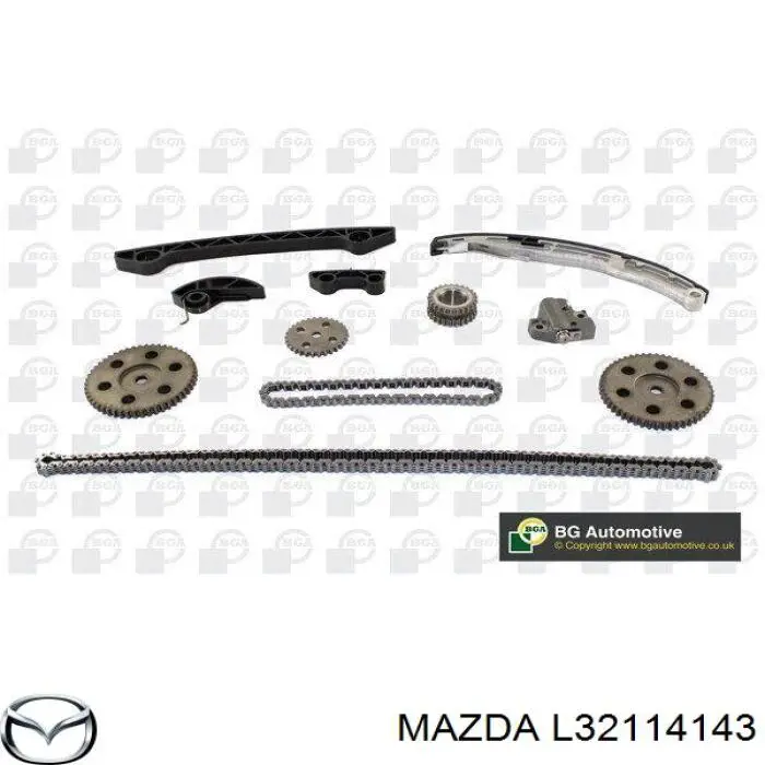 L32114143 Mazda шестерня масляного насоса