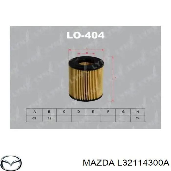 L32114300A Mazda