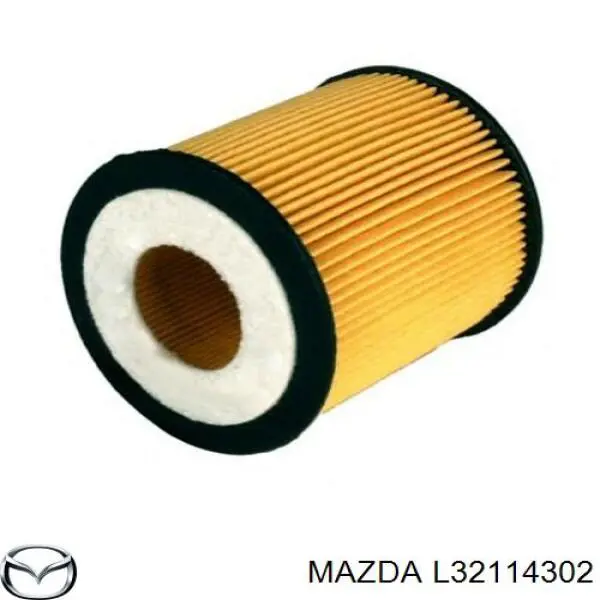 Фильтр масляный Mazda L32114302