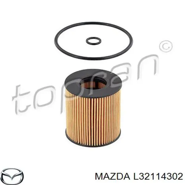 L32114302 Mazda Масляный фильтр двигателя