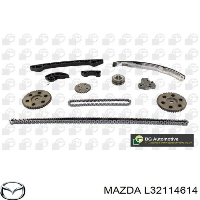 Успокоитель цепи масляного насоса Mazda L32114614