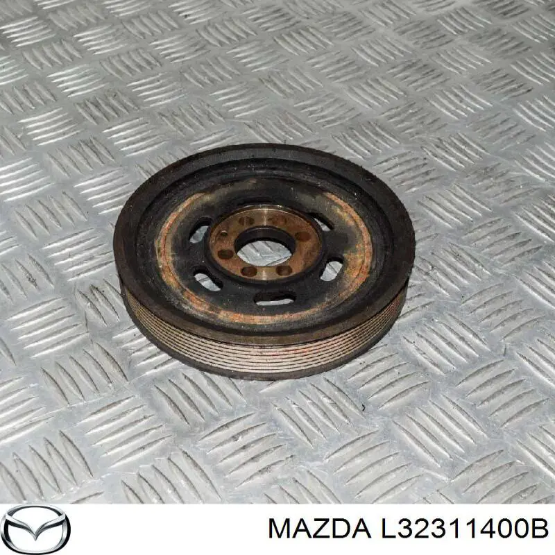 Шкив коленвала (демпфер) Mazda L32311400B цена, от 49.36 USD
