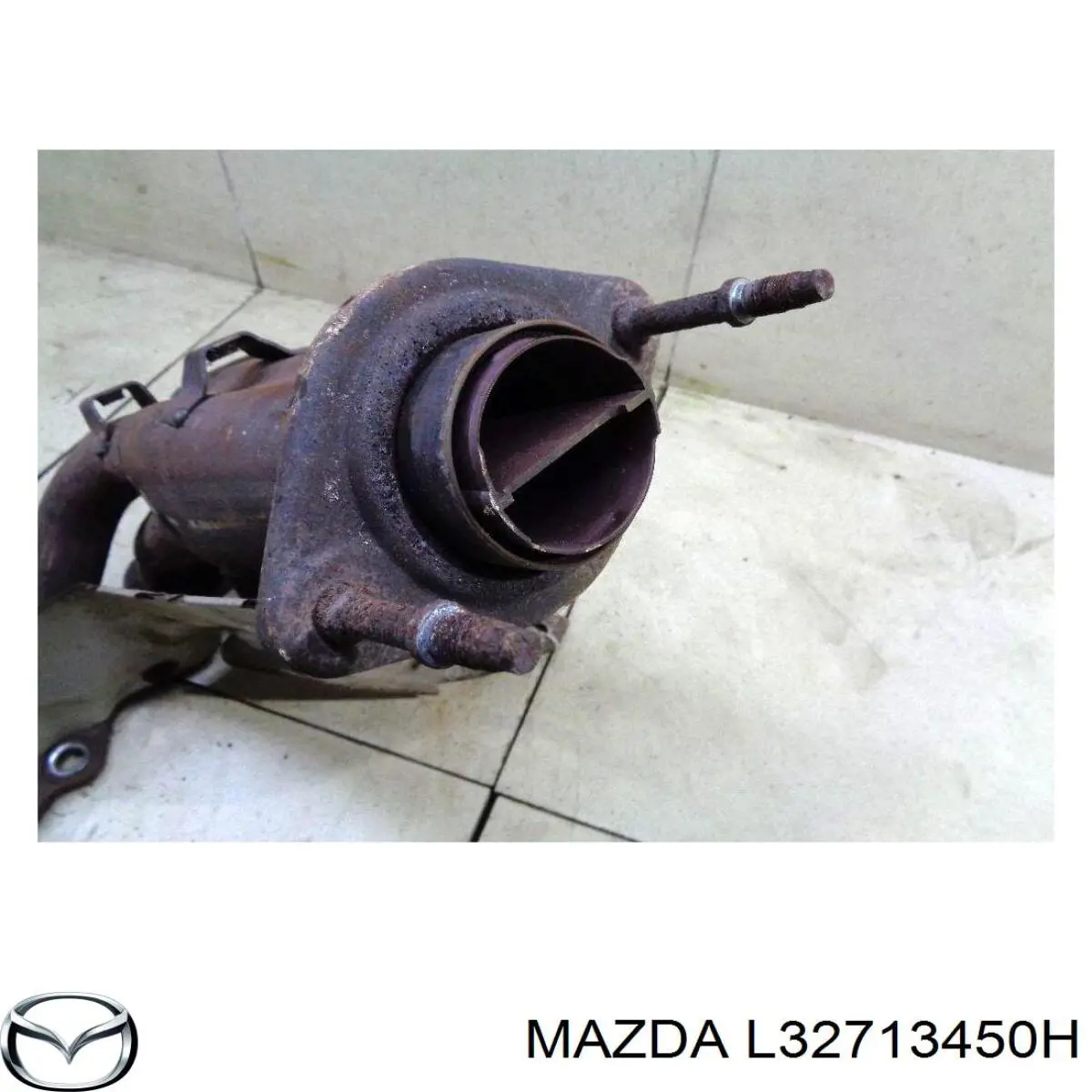 L32713450H Mazda Система выпуска газов двигателя
