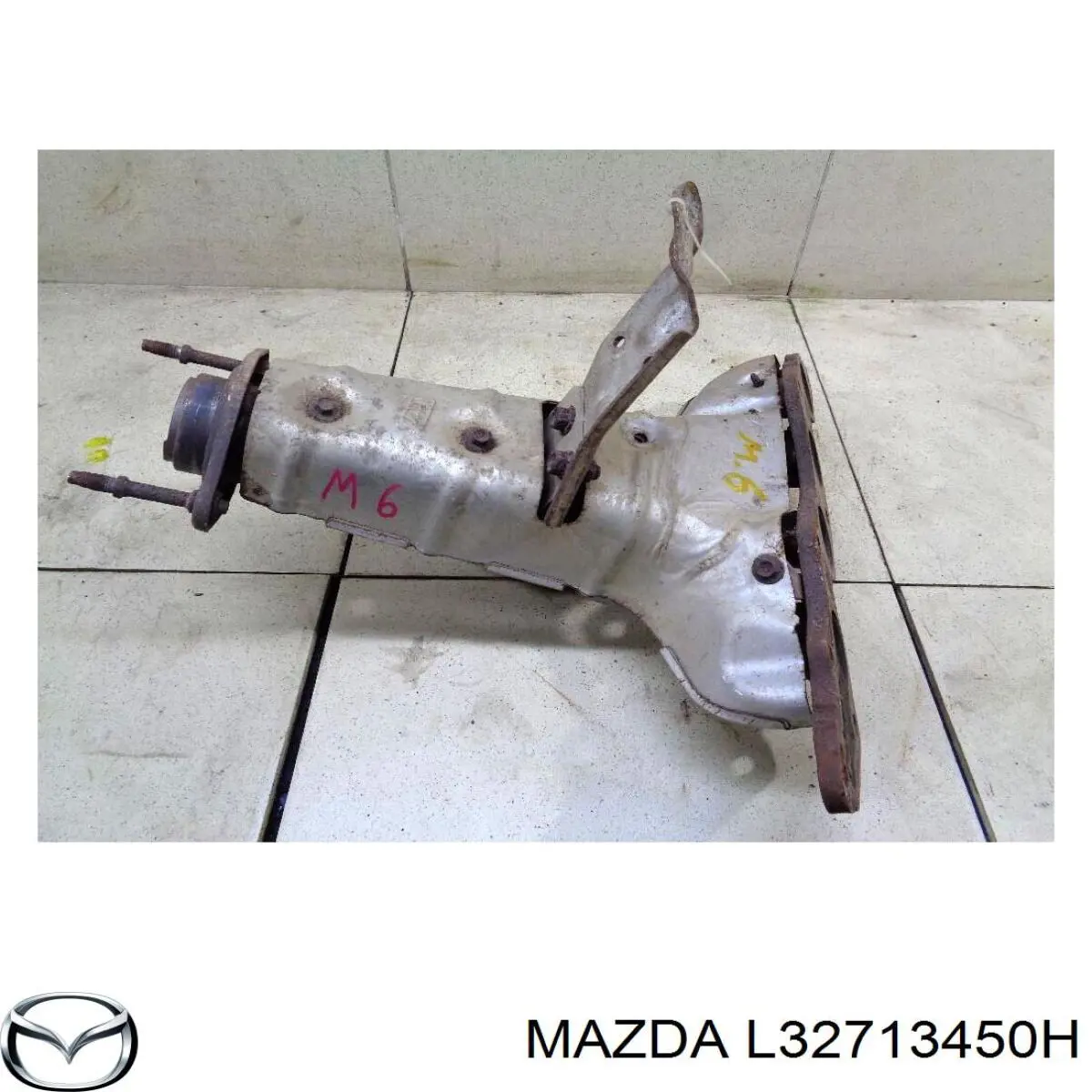 Газопроводы (коллектор выпускной) Mazda L32713450H цена, от 18.85 USD