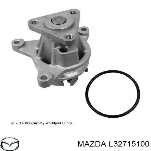 Купить L32715100 Mazda Насос охлаждения