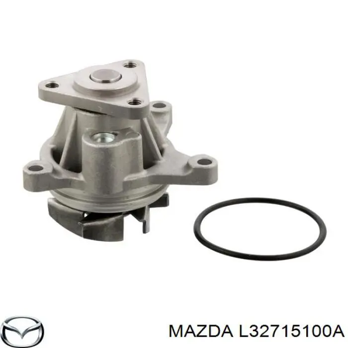 Помпа водяная (насос) охлаждения Mazda L32715100A
