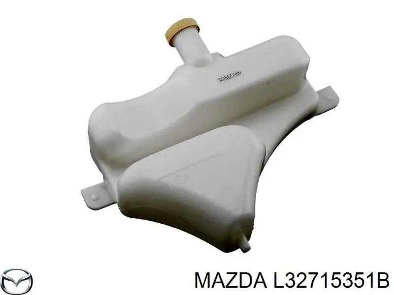 Tanque de expansão do sistema de esfriamento para Mazda 6 (GG)