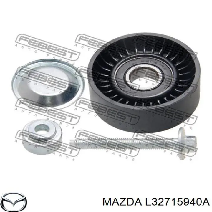 Паразитный ролик приводного ремня Mazda L32715940A цена, от 591.94 UAH