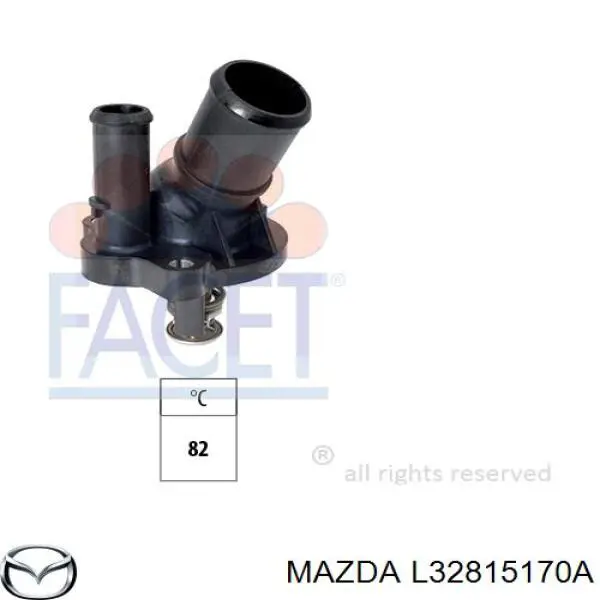 L32815170A Mazda термостат