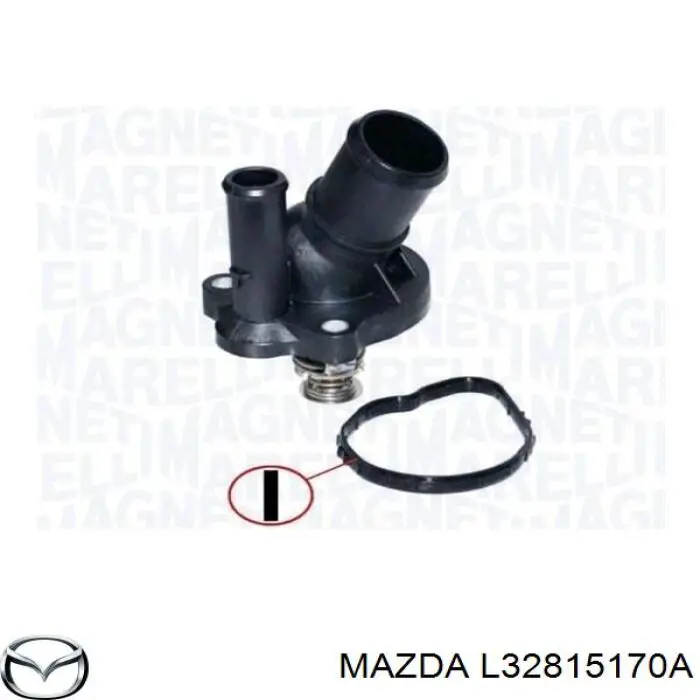 Termostato L32815170A Mazda