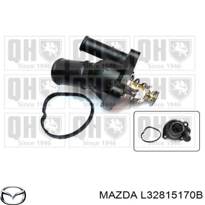 Termostato L32815170B Mazda