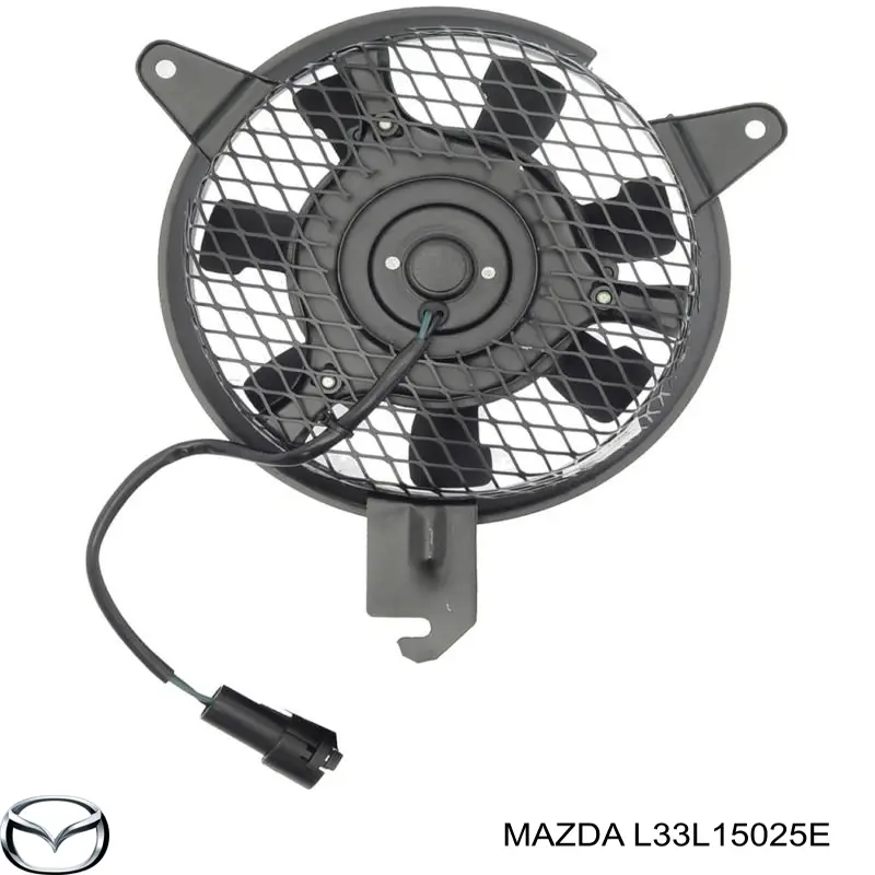 Купить L33L15025E Mazda Диффузор вентилятора в сборе с мотором и крыльчаткой