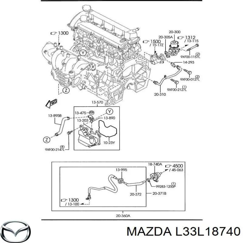 L33L18740 Mazda 