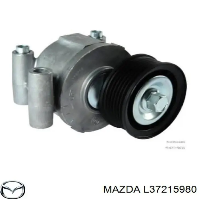 Натяжитель приводного ремня L37215980 Mazda