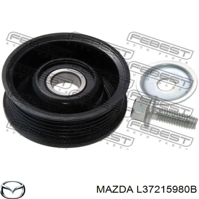 Натяжитель приводного ремня L37215980B Mazda