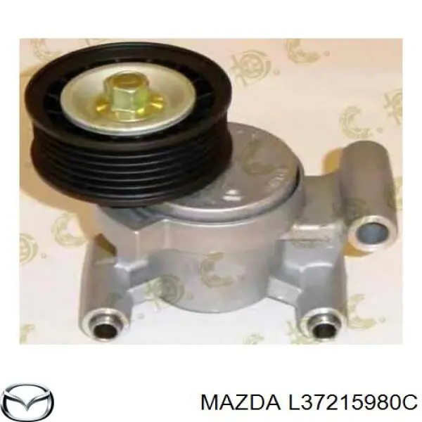 Купить L37215980C Mazda Натяжитель приводного ремня