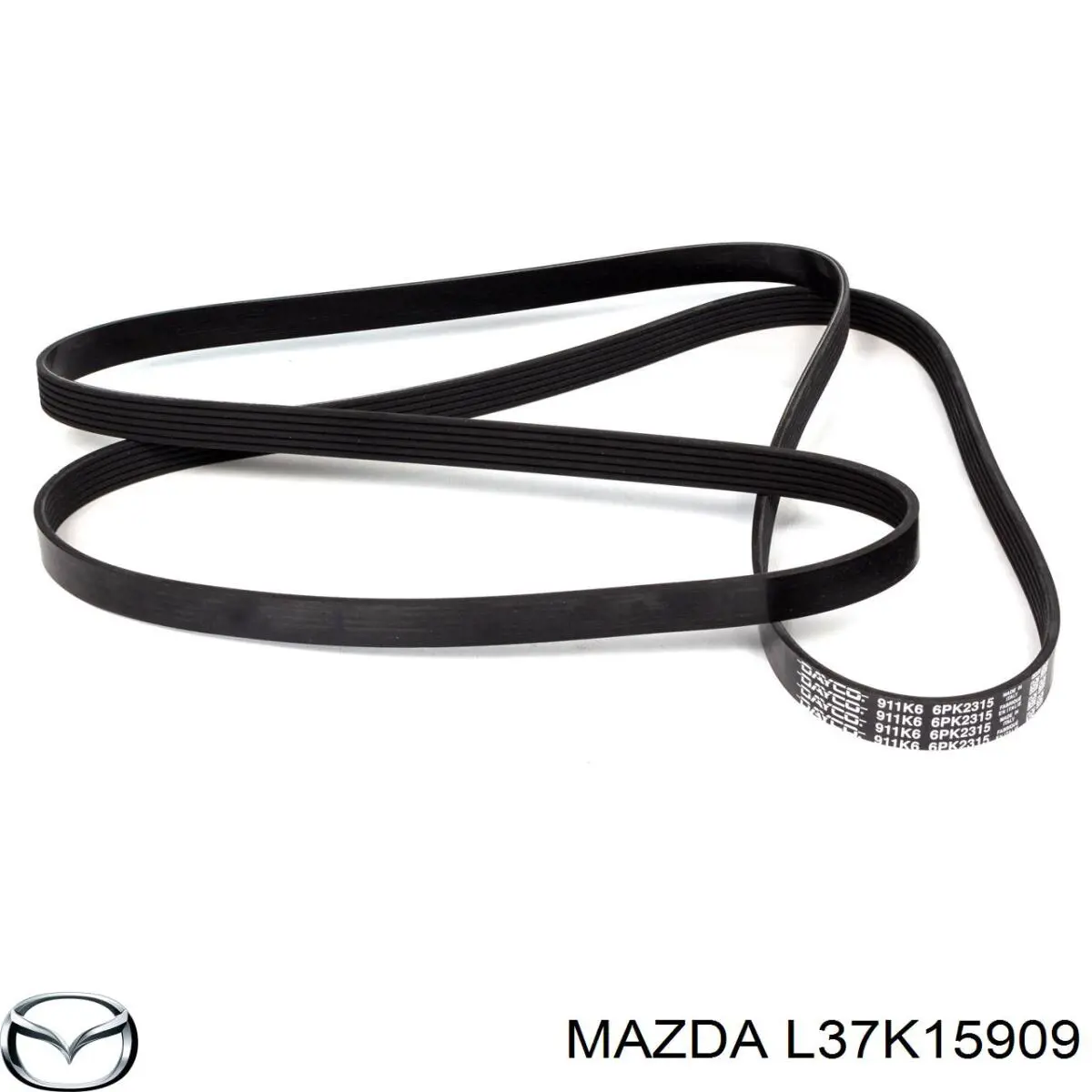 Купить L37K15909 Mazda Ремень генератора