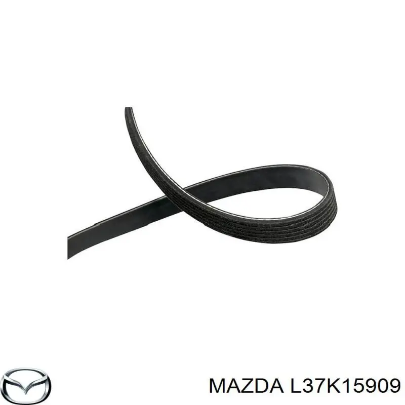 Клиновый ремень Mazda L37K15909 цена, от 27.37 USD