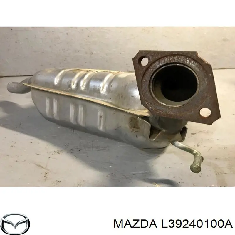 Выхлопная труба на Mazda 6 MPS GG
