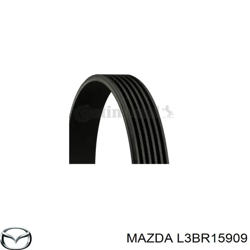 Ремень генератора L3BR15909 Mazda