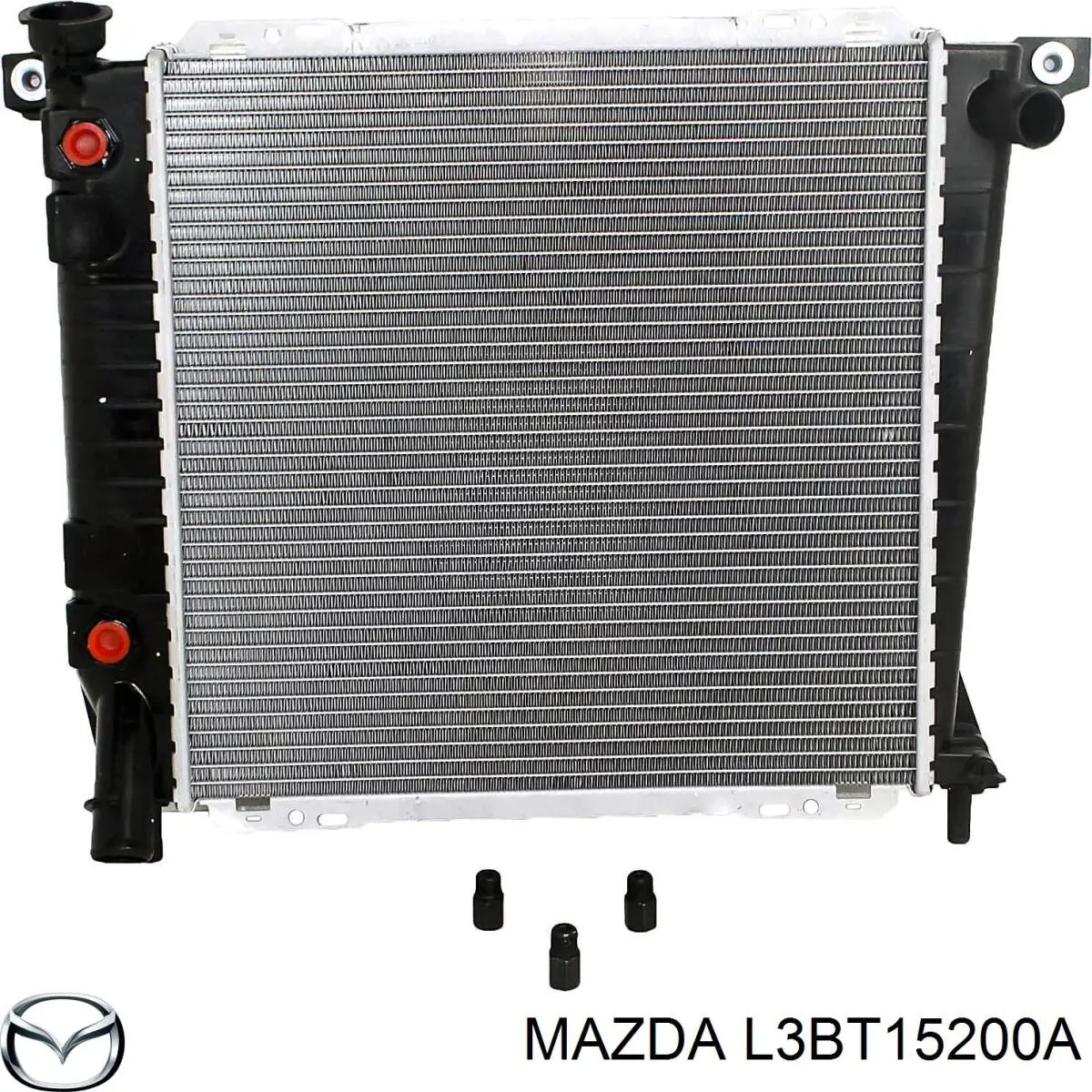 Radiador de esfriamento de motor para Mazda CX-7 (ER)