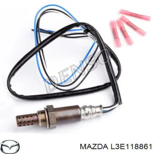 L3E118861 Mazda sonda lambda, sensor de oxigênio até o catalisador