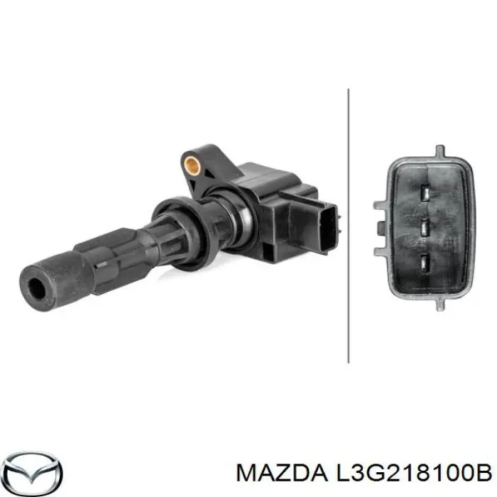 L3G218100B Mazda Катушка зажигания