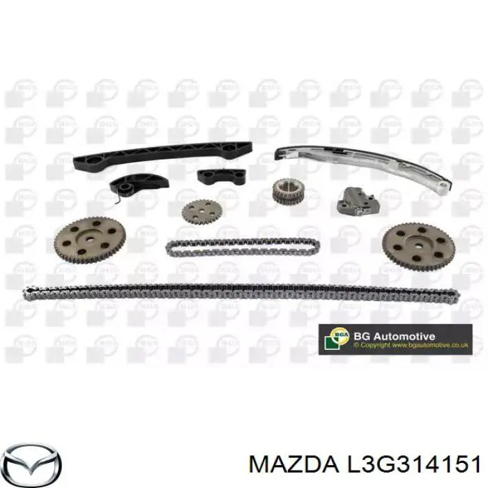 L3G314151 Mazda цепь масляного насоса