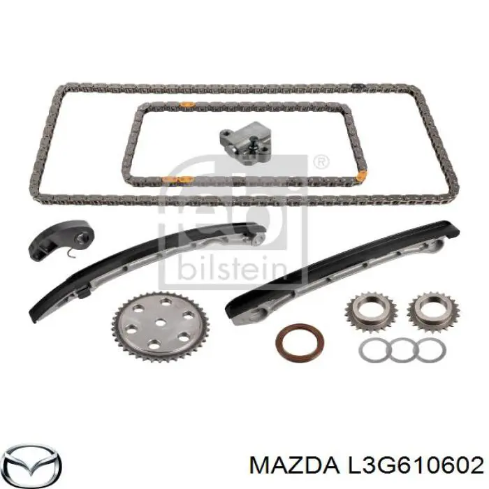 L3G610602 Mazda vedação dianteira de cambota de motor