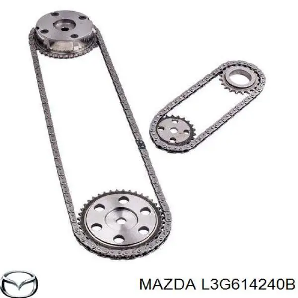 Маслоприймач (маслоуловлювач) L3G614240B Mazda