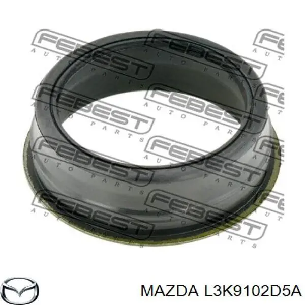 Vedante da tampa de válvulas de motor, anel para Mazda 3 (BK12)