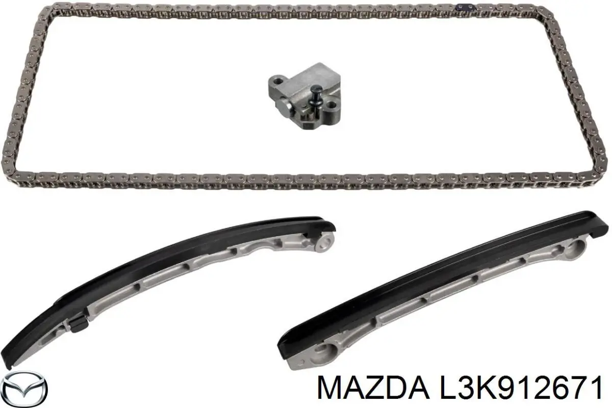 Успокоитель цепи ГРМ Mazda L3K912671 цена, от 24.66 USD