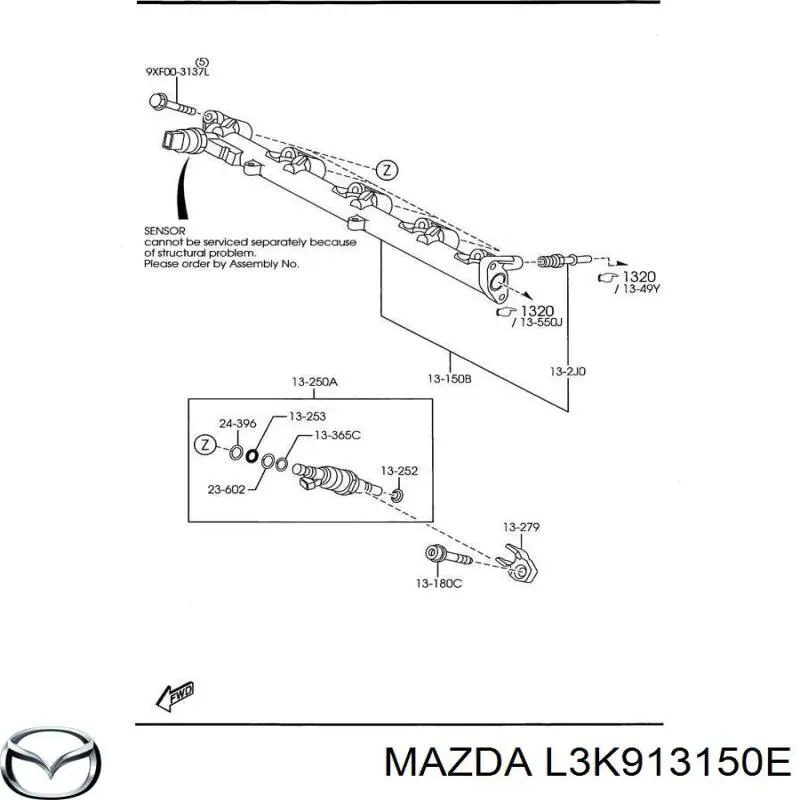 L3K913150E Mazda