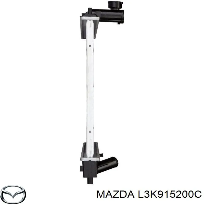 Радиатор охлаждения двигателя Mazda 6 MPS седан (GG) (2005 - 2007) цена, от 62.75 USD