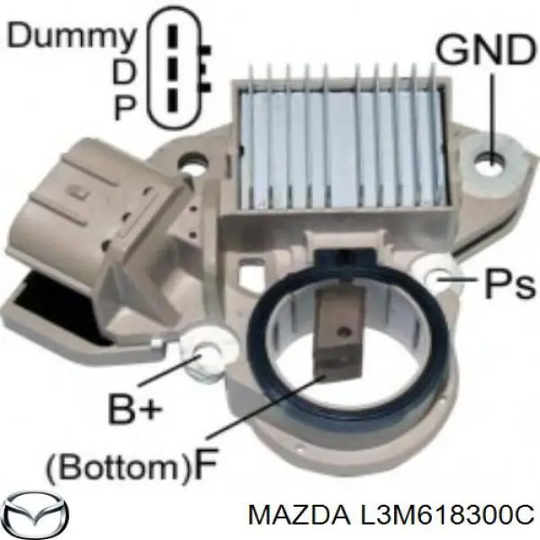 L3M618300C Mazda генератор