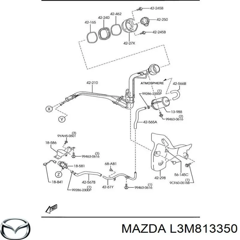  L3M813350 Mazda