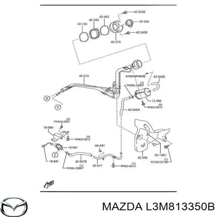 L3M813350B Mazda