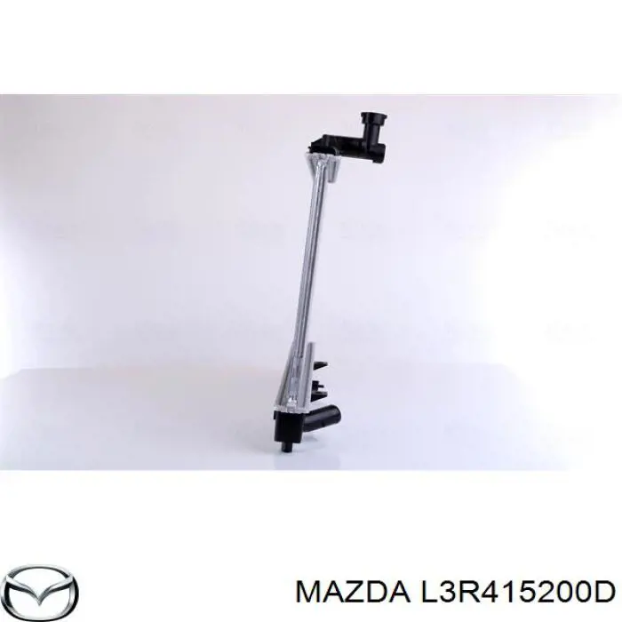 Радиатор охлаждения двигателя Mazda L3R415200D цена, от 152.74 USD