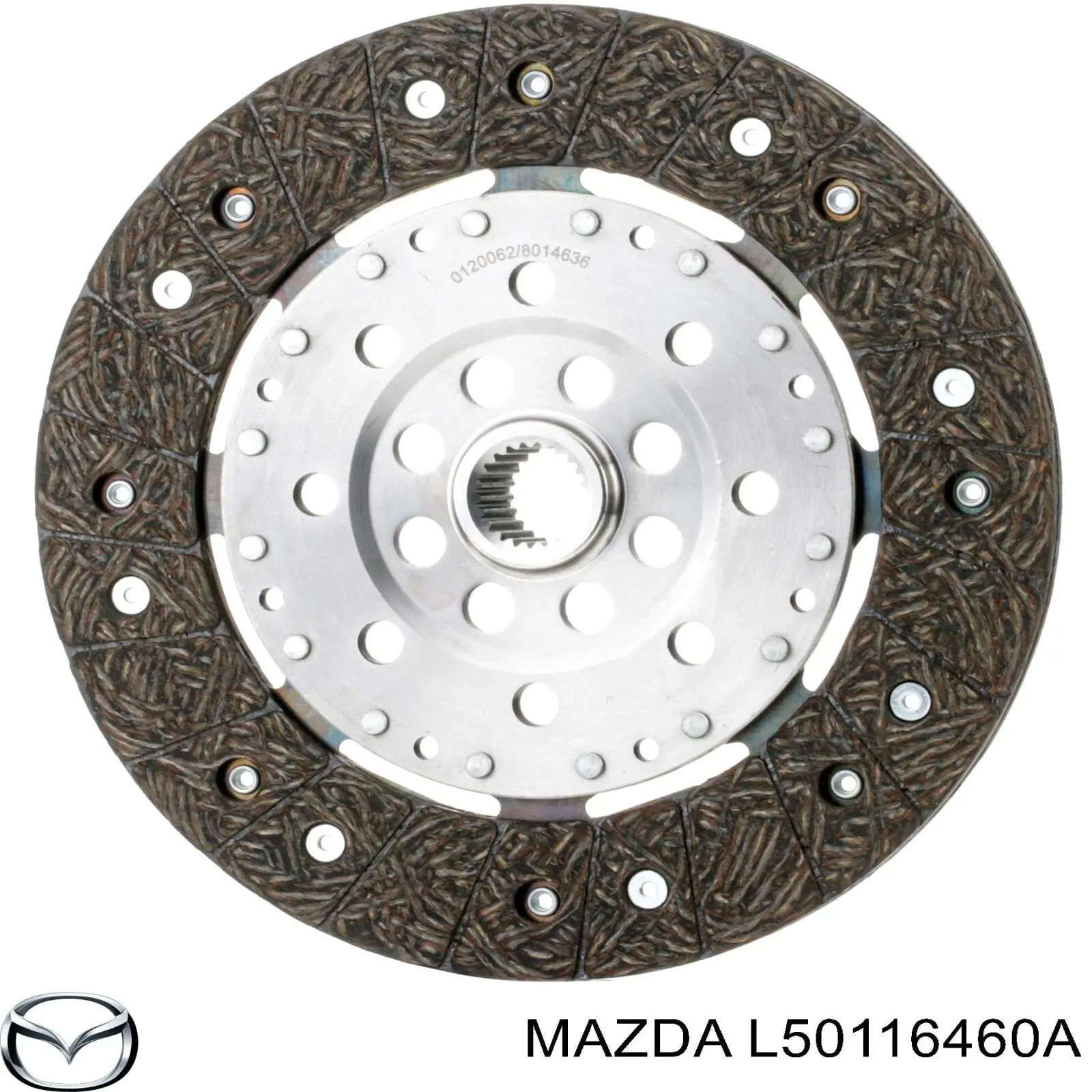 L50116460A Mazda диск сцепления
