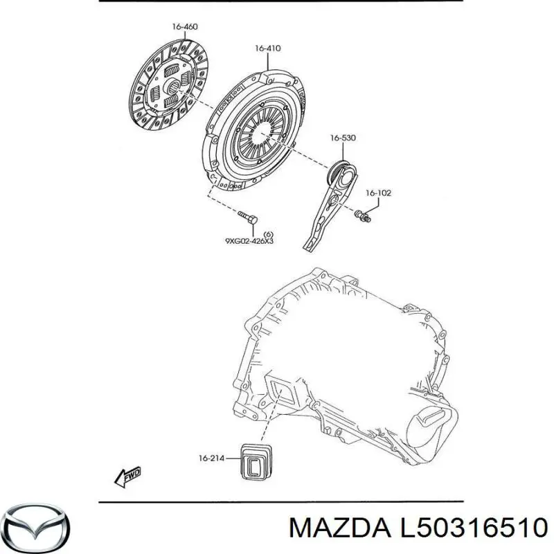  L50316510 Mazda