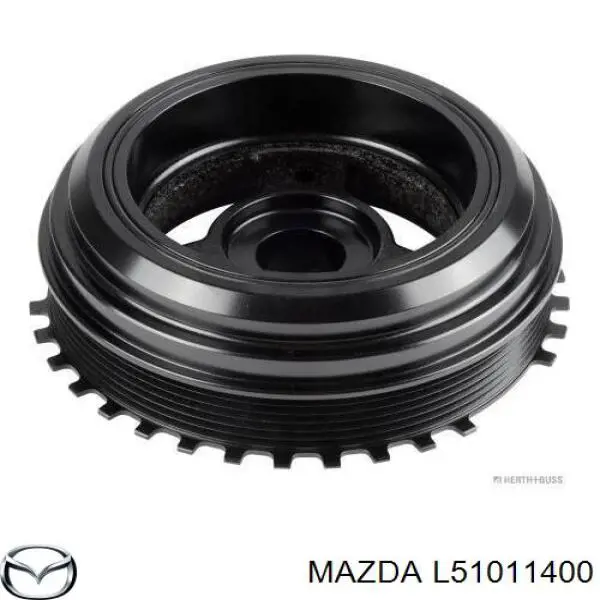 L51011400 Mazda polia de cambota